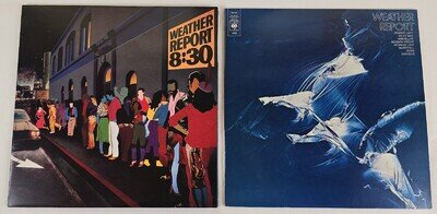 Weather Report 8:30 & Self Titled Vinyl Records. 12" LPs. EX.