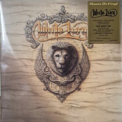 WHITE LION " THE BEST OF " SEALED EURO LP 180 GRAM COLOURED VINYL NUMBERED