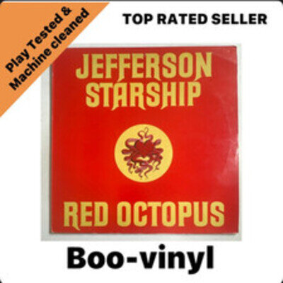Jefferson Starship - Red Octopus - Lp Vinyl Record FTR 2002 EX/EX