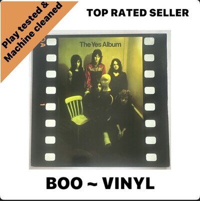 Yes The Yes Album Vinyl LP 1972 Record K 40106 VG+ / EX Condition