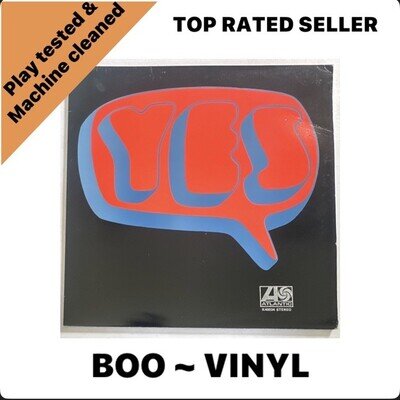 Yes Yes Gatefold Lyric Sheet LP Album Vinyl Record K 40034 EX / VG+