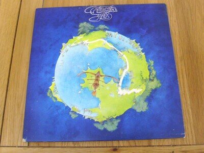 Yes - Fragile 1971 1st Press & Booklet - A 1 / B 1 RED/PLUM ATLANTIC 2401019