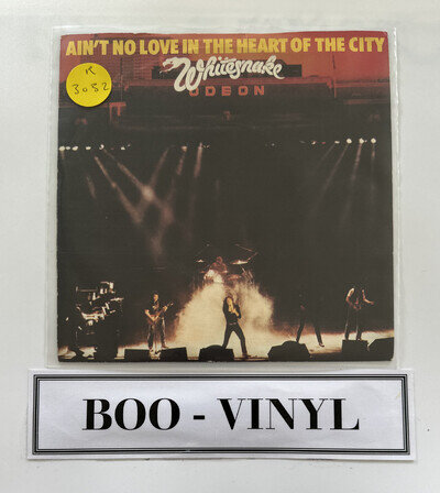 Whitesnake – Ain't No Love In The Heart Of The City - Liberty BP 381 - 7" Record
