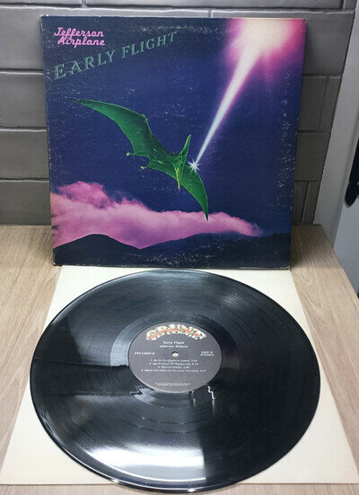 Vinyl Gate-fold LP Jefferson Airplane - Early Flight NM/VG 1974 Rock classic