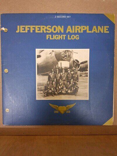 Jefferson Airplane - Flight Log 1966-1976 (LP) (VG+/VG-)