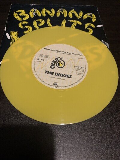 Vinyl 45rpm Records X7. Inc. Banana Splits, Twisted Sister etc.