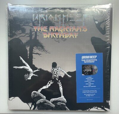 Uriah Heep - The Magicians Birthday RSD21 Galaxy Swirl Vinyl LP excellent