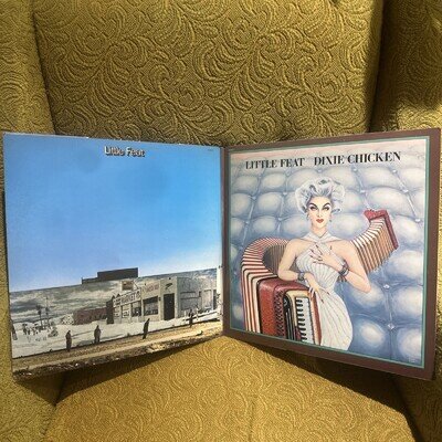 LITTLE FEAT - LITTLE FEAT/DIXIE CHICKEN (1975 2 X LP) UK REISSUE EXCELLENT+