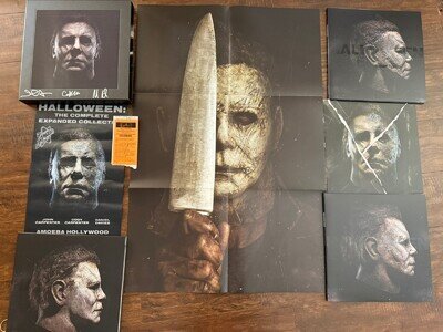 John Carpenter SIGNED Halloween Complete Collection 6 Vinyl Box Set Amoeba LOOK!