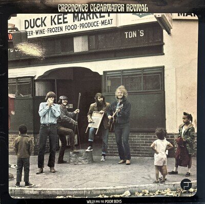 Creedence Clearwater Revival Willy & Poorboys Vinyl Record LBS83338 1970