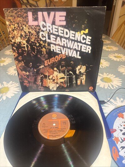 Creedence Clearwater Revival - Live in Europe - Fantasy FT520 - 1974