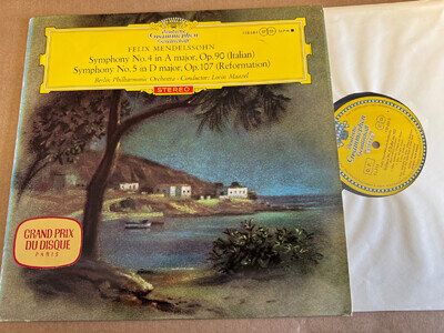 138 684 Mendelssohn Symphonies 4 & 5 Lorin Maazel TULIP
