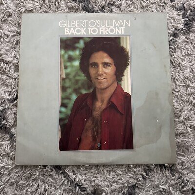 Gilbert O'Sullivan Back to Front Pop Vinyl