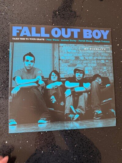 FALL OUT BOY- Take This to Your Grave - Black Vinyl LP
