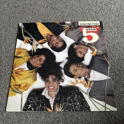 Five Star Find the Time (1986 12" Vinyl Single) VG+