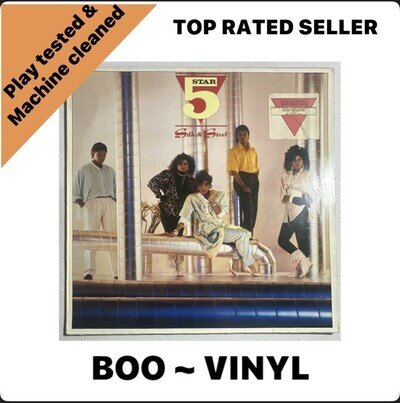 5 Star* - Silk & Steel - 80s Lp Vinyl Record PL 71100 VG+ / VG+