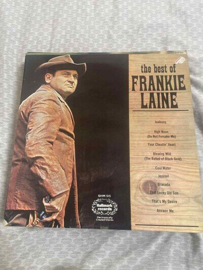 The Best Of Frankie Laine - 12" Vinyl Record