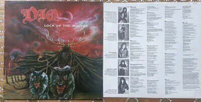 Dio - Lock Up The Wolves 1st UK Press Vinyl LP Vertigo 1990. Black Sabbath.