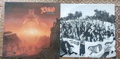 1984 Ronnie James DIO The Last in Line Vinyl LP VERL16 Vertigo Black Sabbath.