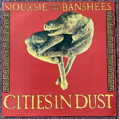 Siouxsie And The Banshees Cities In Dust 12” Vinyl Single Censored Label