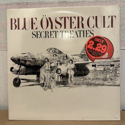 Blue Öyster Cult - Secret Treaties Vinyl Record SEALED 1974