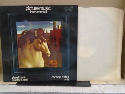 STREETMARK,CLUSTER &ENO MICHAEL ROTHER HARLIS " PICTURE MUSIC INSTRUMENTAL "