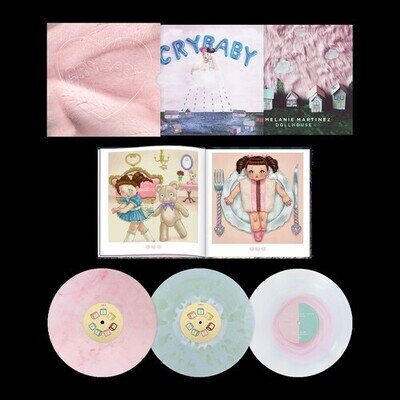 Melanie Martinez - Cry Baby [New Vinyl LP] Coke Bottle Green , Clear Vinyl, Pink