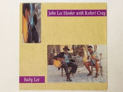 John Lee Hooker & Robert Cray: Baby Lee 1990 EX+ 7″ Promo
