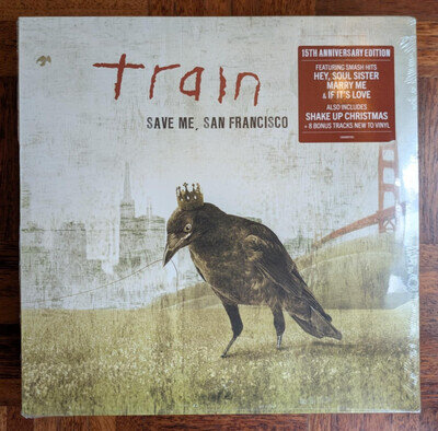 Train – Save Me, San Francisco [15th Anniversary 2x 12" Vinyl LP] SEALED NEW