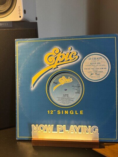 D Train - Keep On 12" Vinyl Single 1982 Epic Records