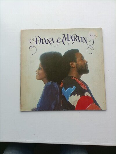 DIANA ROSS/MARVIN GAYE - LP - DIANA AND MARVIN