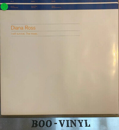 DIANA ROSS -I WILL SURVIVE -THE MIXES 12” VINYL RECORD HOUSE MUSIC EX