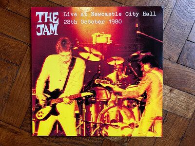 The Jam Live At Newcastle City Hall 2x Vinyl LP 2015 1500 only NM Paul Weller