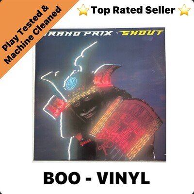 Grand Prix - Shout Hard Rock / metal 80's Vinyl 12" 3 track EX / EX CONDITION