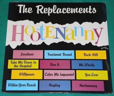 The Replacements - Hootenanny US 1st press Lp 1983 STILL SEALED TTR 8332