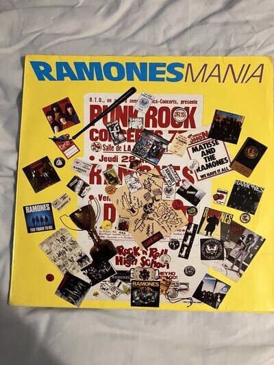 Ramones. Ramones Mania. 2 Lp Set. Excellent Condition.
