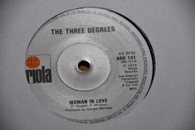 The Three Degrees - Woman In Love 7 Inch Vinyl Record
