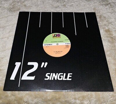 EX/EX THE DETROIT SPINNERS Right or Wrong/I'll Be Around Vinyl 12" Single A9666T