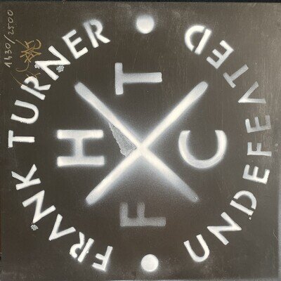 Frank Turner - Undefeated. Hand Signed Numbered Deluxe Edition Colour Vinyl 2XLP