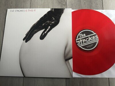 The Strokes - Is This It Red Vinyl LP Unplayed ( Creased Sleeve)
