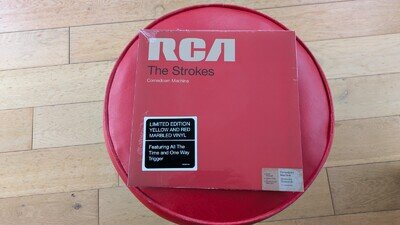 The Strokes Comedown Machine Vinyl LP Reissue Yellow and Red Marbled New Sealed