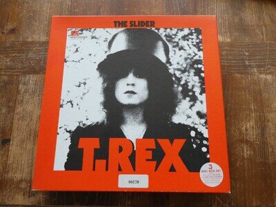 T.Rex - The Slider, 15th Anniversary Box Set On Vinyl, T-Shirt & Poster, No.170