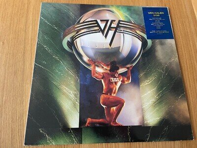 VAN HALEN - 5150. 1986 FIRST PRESS VINYL LP + LYRIC INNER *PERFECT AUDIO*