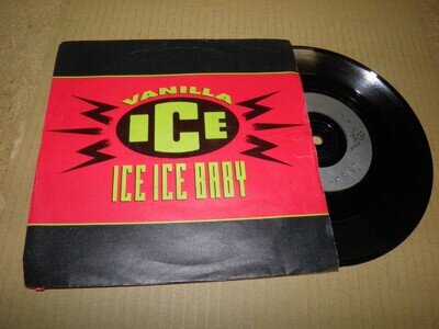VANILLA ICE- ICE ICE BABY VINYL 7" 45RPM PS