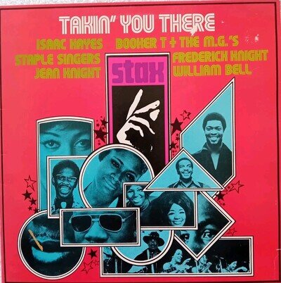 Vinyl Record Takin' You There Stax Compilation