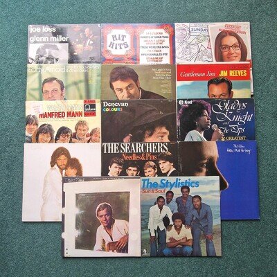 Vinyl Records LP 12 Inch Mixed Bundle x 14 Played/Tested VGC/Excellent Condition