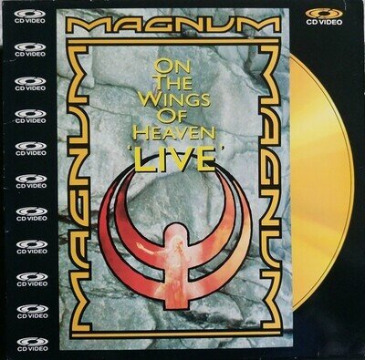 Magnum - Wings of Heaven ‘Live’ 1988 UK Laserdisc - Rare - Please Read