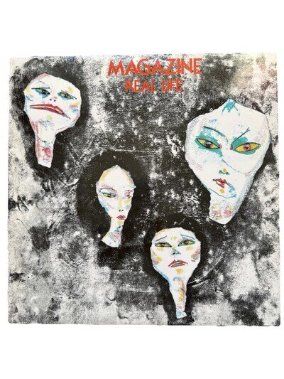 Magazine Real Life Vinyl LP Record 1978 First Pressing Etched Mr Blairs EX