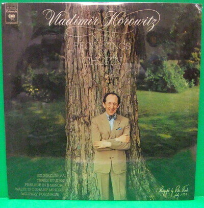 SEALED RECORD Vladimir Horowitz New Recordings Of Chopin 1974 Columbia M 32932