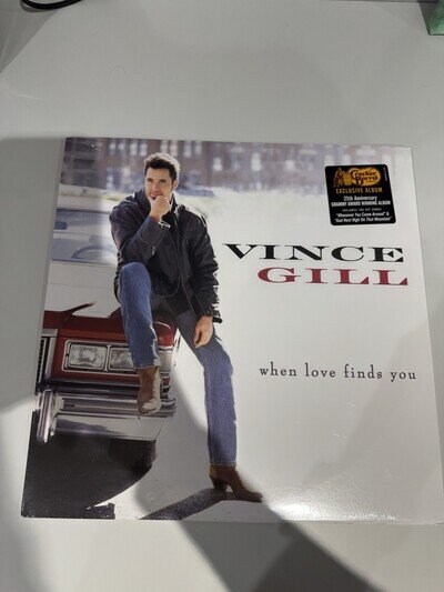 Vince Gill When Love Finds You Vinyl LP Cracker Barrel MCA Records